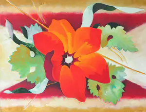Buy Jan van Delft - Acryl op doek, Tulp (groot)? Bid from 200!