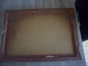 Paul van Dam - Houtsnede, Boerderijgezicht. kopen? Bied vanaf 20!