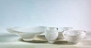 Carina Riezebos - 4-delig glazen dinerset verkocht voor € 80!