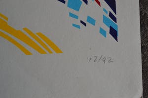 Willem van Hest - Zeefdruk gesigneerd - Rotterdam kopen? Bied vanaf 15!
