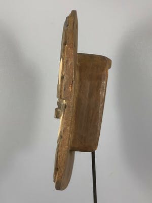 Dogon - 190402 - old Tribal used African Bateke mask - Congo. kopen? Bied vanaf 45!