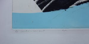 Hans Vredegoor - ets - Le centre courant - 1995 kopen? Bied vanaf 45!