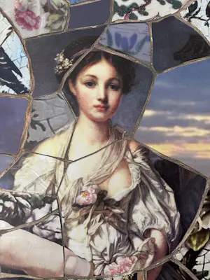 Patrick Bergsma - Collage met verschillende prints en fragmenten uit het werk Gebroken Glans kopen? Bied vanaf 199!