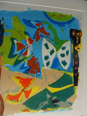 John Lie a Fo - Zeefdruk, Titel, Vlinders. kopen? Bied vanaf 40!