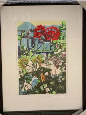 Vincent van Ojen - Stilleven met bloemen en met lijst! kopen? Bied vanaf 110!