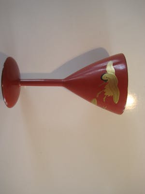 Niet of onleesbaar gesigneerd - Japans Makie lakwerk zes houten bekertjes kopen? Bied vanaf 10!