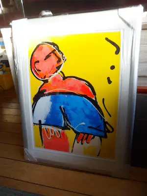 Herman Brood - ZEEFDRUK BLAUWE BROEK kopen? Bied vanaf 200!