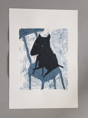 Peter Bastiaanssen - hond op stoel kopen? Bied vanaf 32!