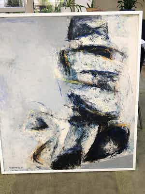 Hans Lie - Abstract verkocht voor € 250!