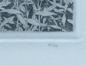 Philip Wiesman - Lommerrijke omgeving met automobiel - Ets kopen? Bied vanaf 70!