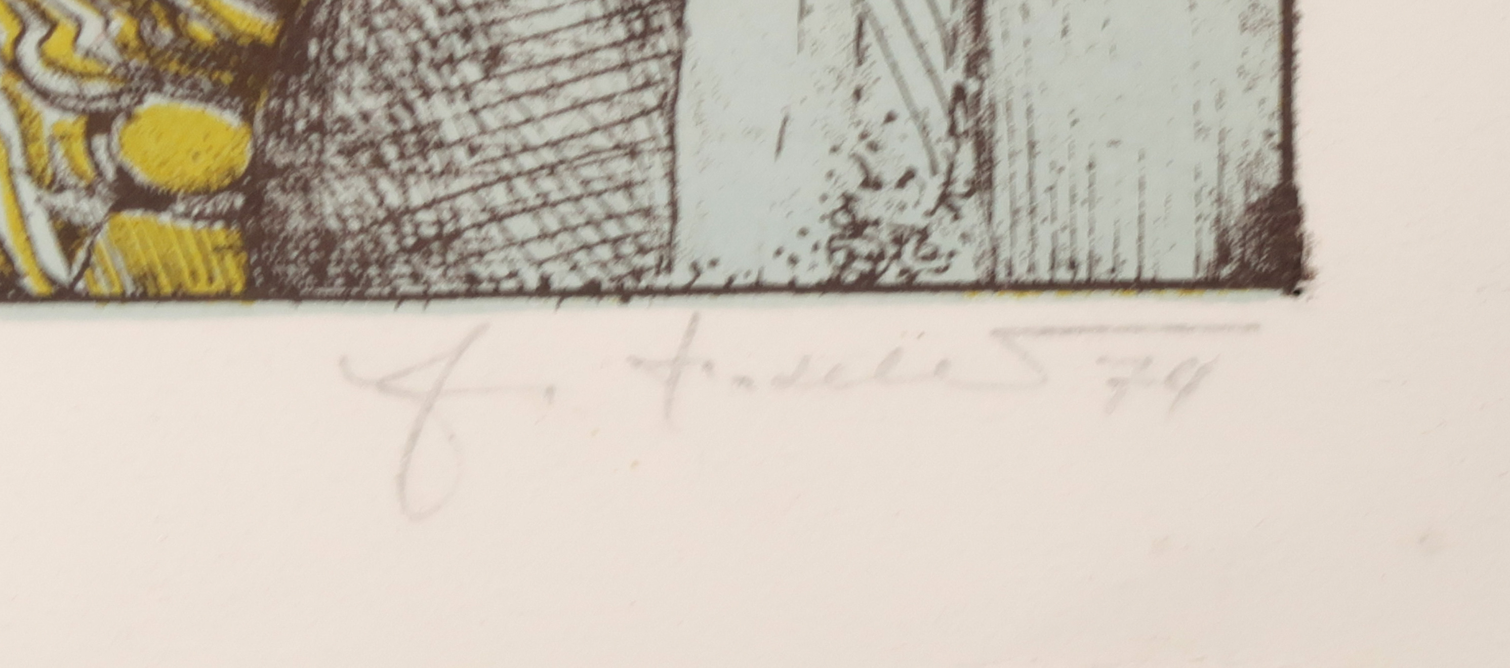 Georg Hadeler - Litho, Heinrich Böll kopen? Bied vanaf 1!