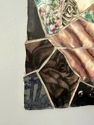 Patrick Bergsma - Collage met verschillende prints en fragmenten uit het werk Gebroken Glans kopen? Bied vanaf 199!