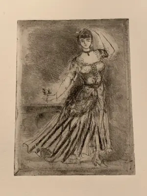 Jeanne Bieruma Oosting - Une selection des fleurs du mal - album met 12 etsen - kopen? Bied vanaf 295!