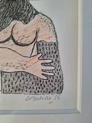 Corneille - Vrouw met vogel kopen? Bied vanaf 350!