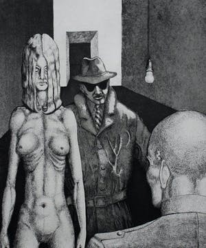 Luitpold Matthaus Richter - Ets - 1971 kopen? Bied vanaf 45!