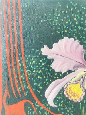 Niet of onleesbaar gesigneerd - Stilleven met Orchidee kopen? Bied vanaf 1!