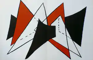 Alexander Calder - Litho: Derriere le miroir - 1963 verkauft für € 89!