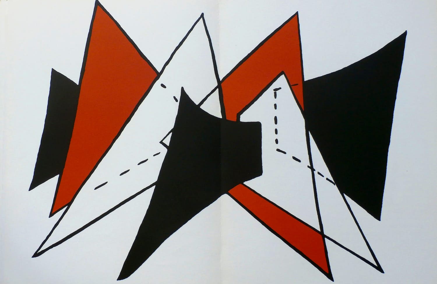 Alexander Calder - Litho: Derriere le miroir - 1963 verkocht voor € 89!