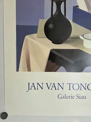 Jan van Tongeren - Stilleven met vaas. Galerie Siau. kopen? Bied vanaf 49!