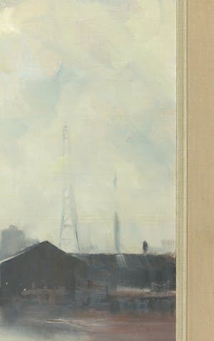 Marcus Ford - Olieverf op doek, Havengezicht - Ingelijst kopen? Bied vanaf 100!