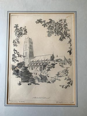 Niet of onleesbaar gesigneerd - P. Holman kopen? Bied vanaf 1!