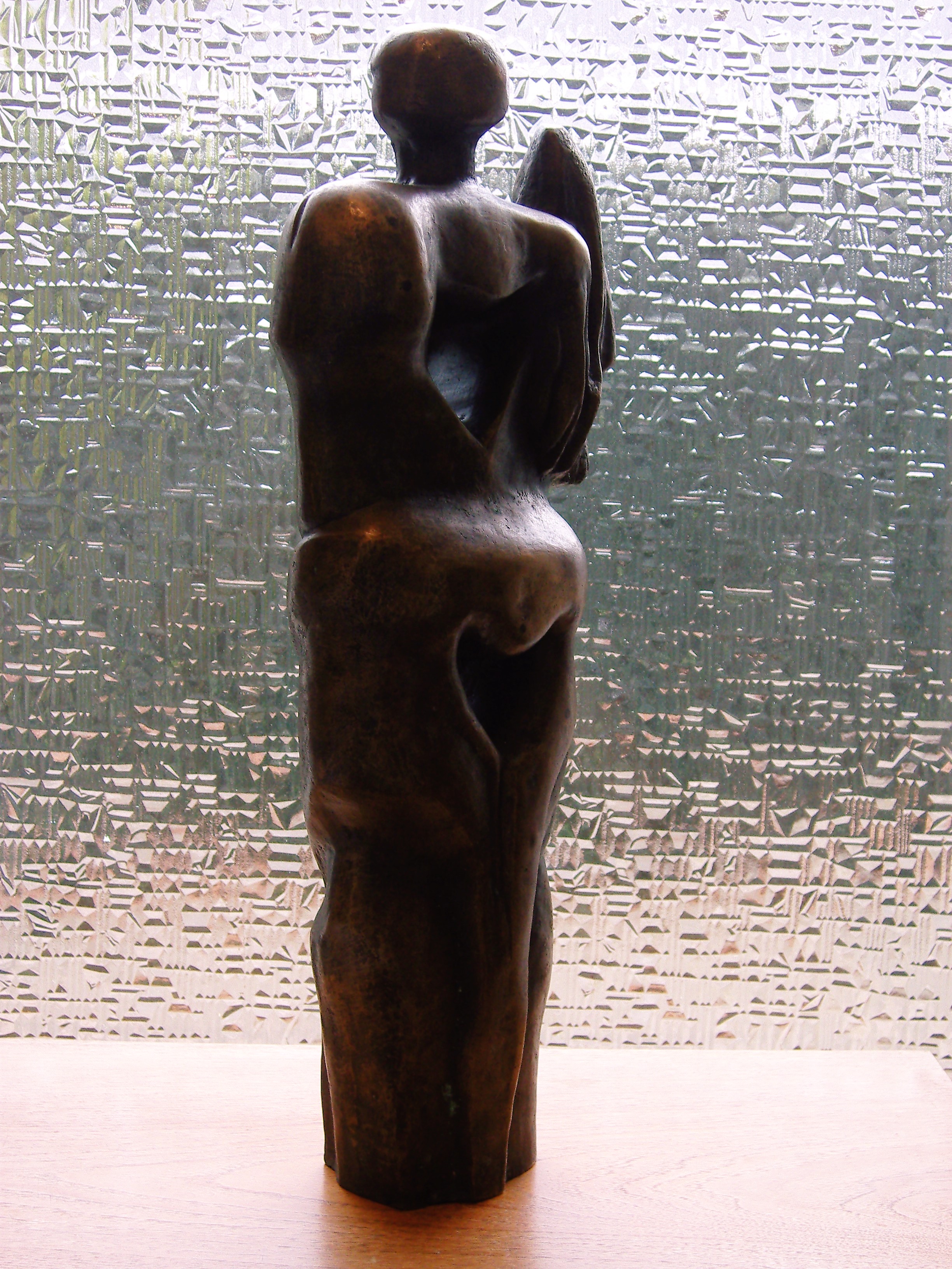 Brons (Onbekend) - Topbeeld "Amor" 19,5 kilogram! kopen? Bied vanaf 850!