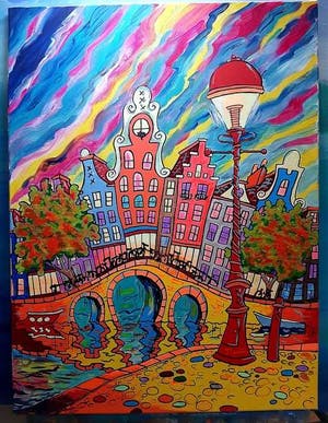 Elena Polyakova - Evening in Amsterdam kopen? Bied vanaf 155!