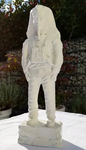 Imbue - XL Ancient Astronaut Tutankhamun (Pearl White) kopen? Bied vanaf 270!