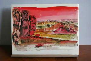Hans Erni - Tekening van een moeder met kind in het boek Israel 1971 kopen? Bied vanaf 100!