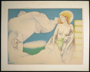 Georg Hadeler - Litho, Invisible man kopen? Bied vanaf 1!