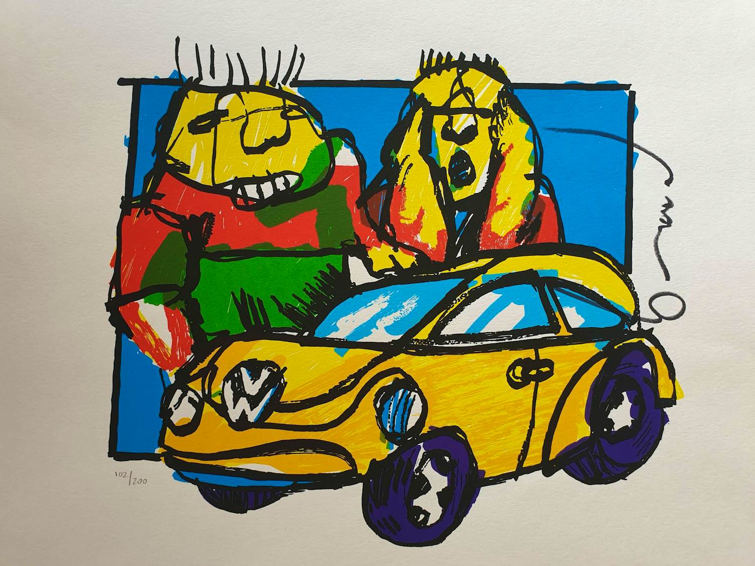 Herman Brood - Beetle 102/200 kopen? Bied vanaf 225!