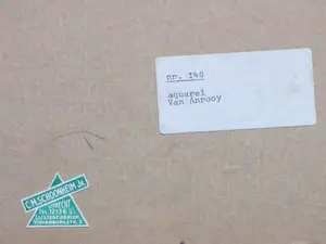 Jan van Anrooy - Limburgse watermolen - Gemengde techniek kopen? Bied vanaf 90!