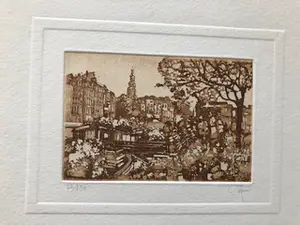 Giorgio Ferrari - Bloemenmarkt aan het Singel te Amsterdam kopen? Bied vanaf 25!