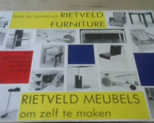 Gerrit Rietveld - Rietveld meubels om zelf te maken / How to construct Rietveld furniture kopen? Bied vanaf 35!