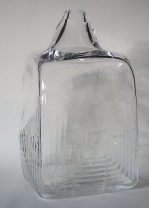 Piet Hein Eek - enorme balkenvaas - mondgeblazen bij Royal Leerdam Crystal. kopen? Bied vanaf 450!