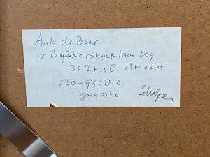 Auk de Boer - Schelpen kopen? Bied vanaf 150!