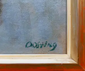 Jeanne Bieruma Oosting - Stilleven met peren en druiven, olieverf op board (ingelijst) kopen? Bied vanaf 750!