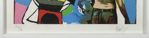 Karel Appel - 'Thursday', gesigneerd, gedateerd '77 + oplage XIL/XL, screen printing. kopen? Bied vanaf 1!