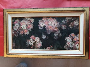 Jacobus van Looy - Bloemen op een hek kopen? Bied vanaf 3500!