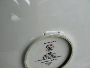 Plateelfabriek Schoonhoven N.V. - Porseleinen bord , AJAX - 2005 – doorsnede 27,5 cm kopen? Bied vanaf 1!