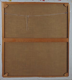 Pieter Haan - Acryl op doek, Bloemen kopen? Bied vanaf 50!