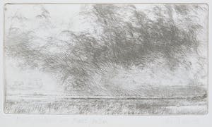 Willem den Ouden - Ets, Wolkenlucht kopen? Bied vanaf 200!