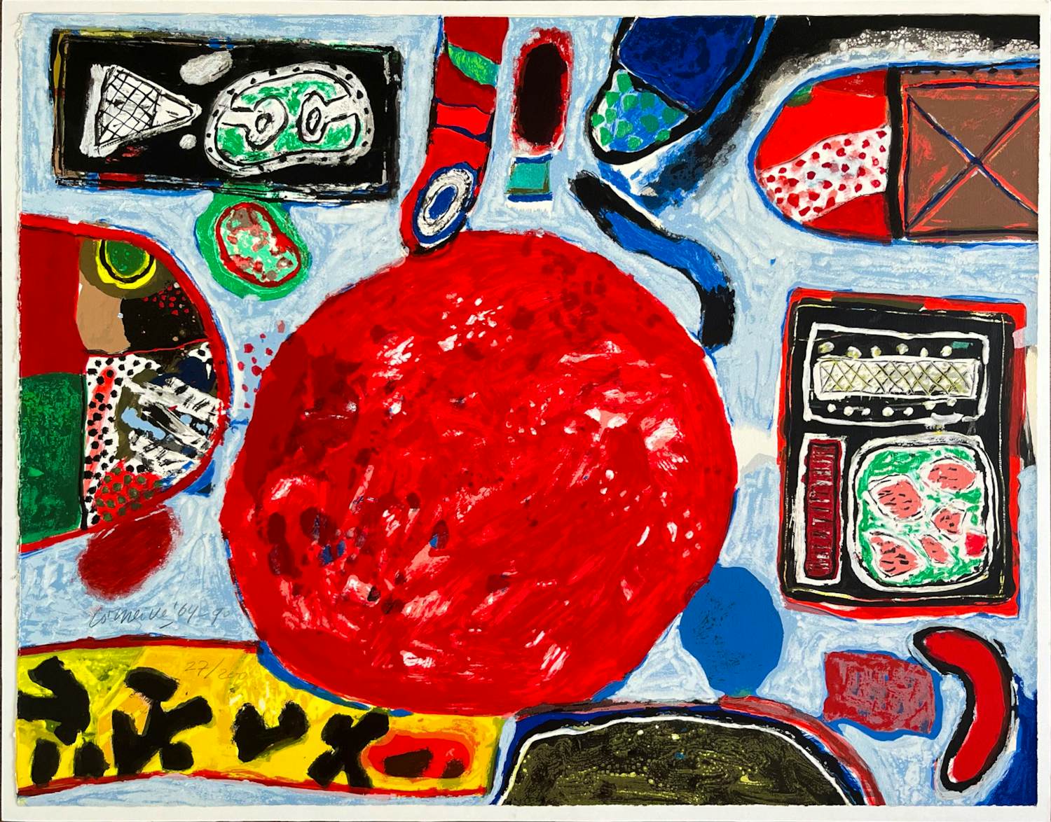 Corneille - Compositie met rode zon kopen? Bied vanaf 350!