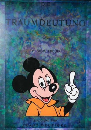 Jan Bollaert - Gemengde techniek op board, Traumdeuting Purple (Groot) kopen? Bied vanaf 100!