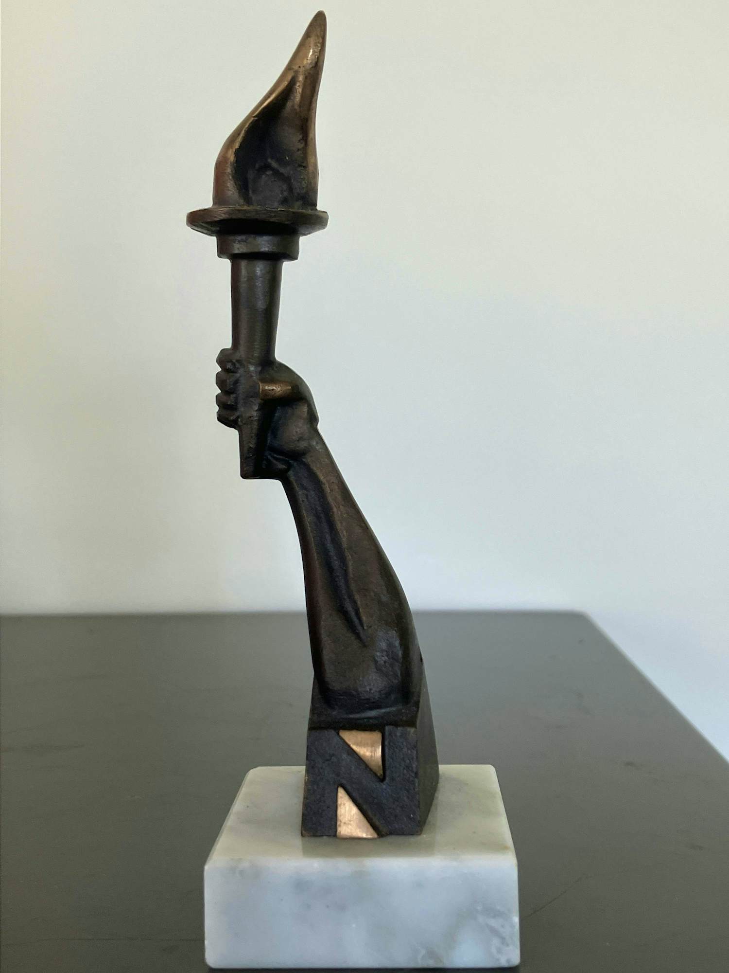 Brons (Onbekend) - Vrijheidsvuur + Wimpel verkocht voor € 35!