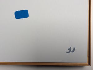 Jack Vissers - Something's Happening (Blue) - acryl op paneel kopen? Bied vanaf 175!