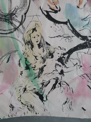 Marc Mulders - (met van Vught en van Dongen) "Themes in Painting" - Litho met aquarel - 1997 kopen? Bied vanaf 275!