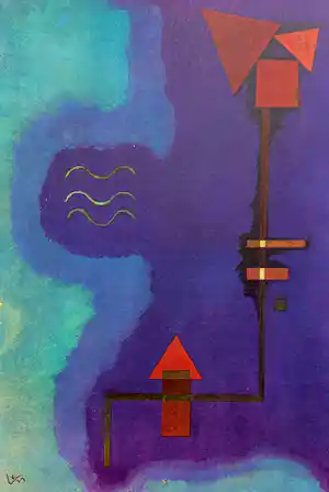 Wassily Kandinsky - Tirant sur le violet, litho kaufen? Bieten Sie von 80!