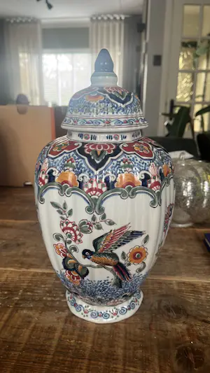 Koninklijke Tichelaar Makkum - Vaas met deksel kopen? Bied vanaf 50!