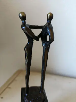 Corry Ammerlaan - NIEUW prachtig bronzen beeldje in doos kopen? Bied vanaf 38!